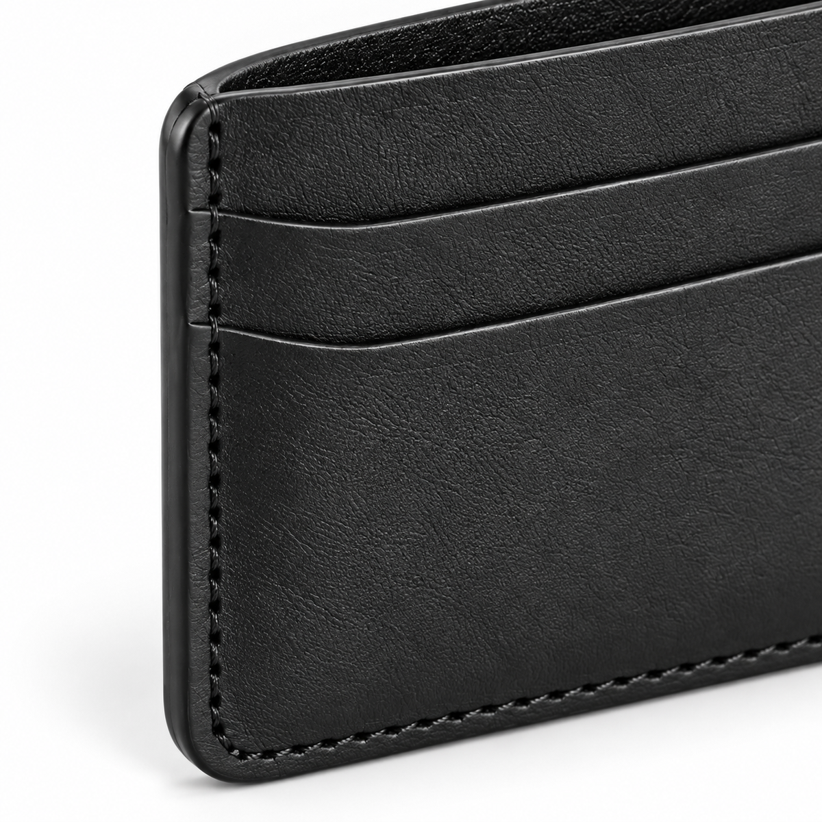 Minimalist Double-Sided Card Holder - both sides with cards